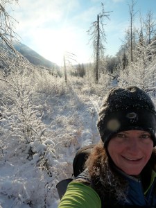 Coming out from Barber-cold day! 