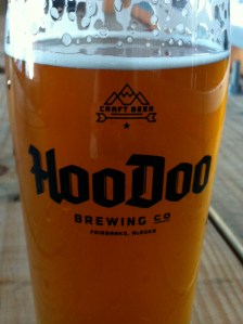 The latest Brewery in Fairbanks, I had a tasty Saison! 