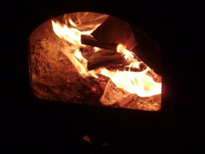 Nothing like a cabin with a wood stove cooking!