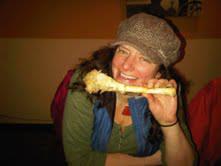 Me in Leg of Lamb Heaven! 