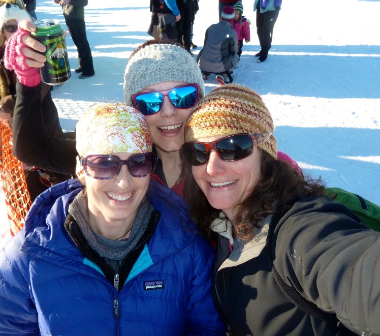 Friends and I are having fun!