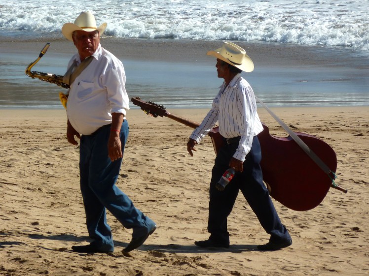 Chacala was full of traditional musicians playing from the heart! 