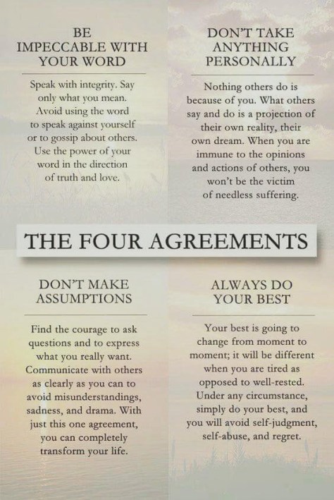 The Four Agreements by Don Miguel Ruiz
